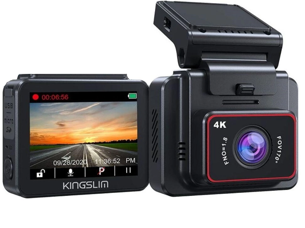 Kingslim D4 4K Dual Dash Cam