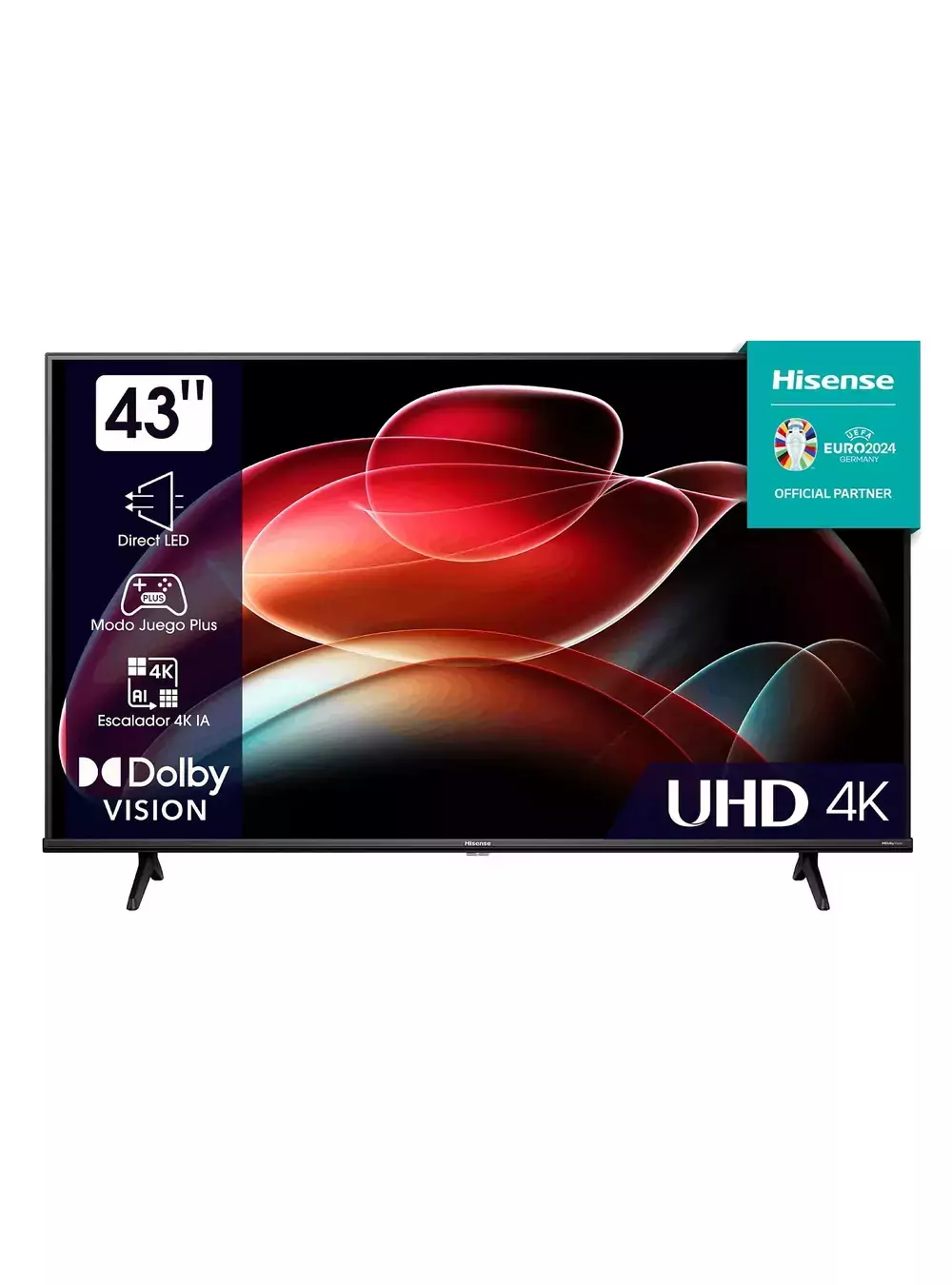Hisense 43A6K 43 4K Smart LED TV Dolby, Smart TV