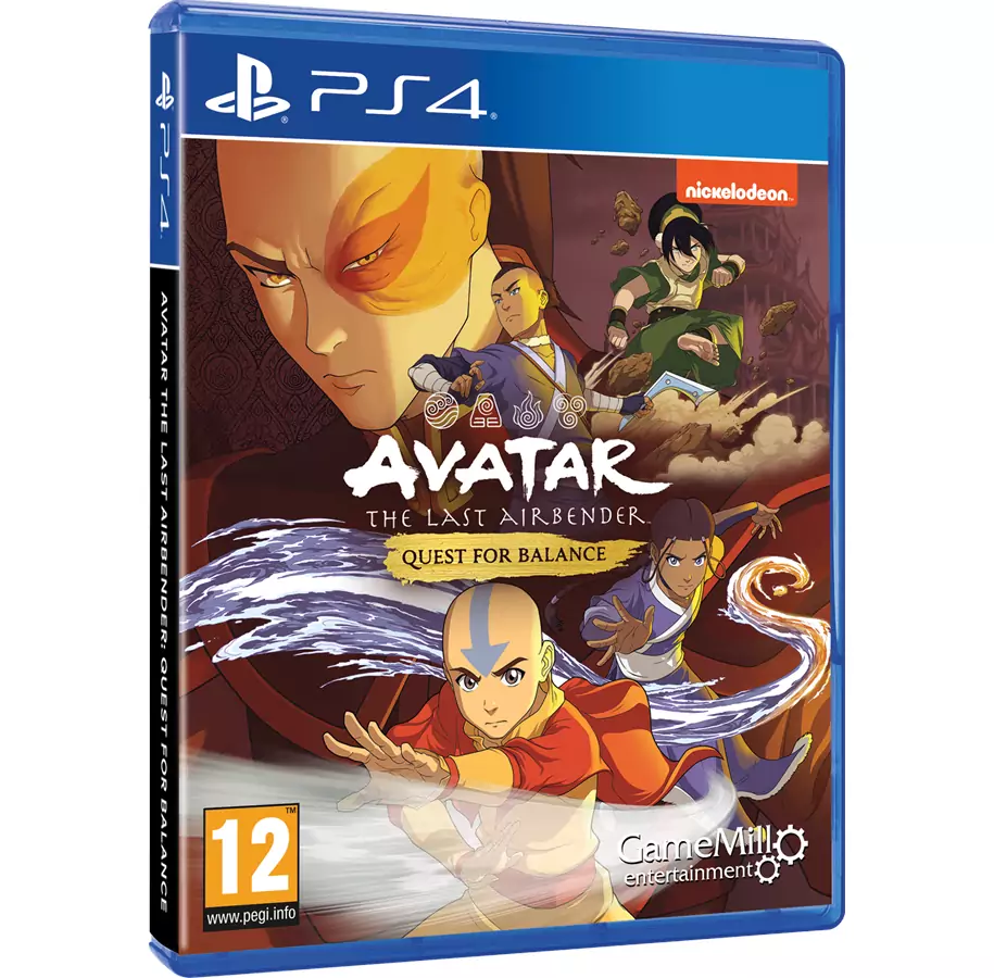 AVATAR THE LAST AIRBENDER: QUEST FOR BALANCE (PS4)