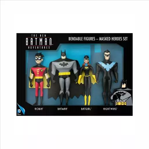 NEW BATMAN ADVENTURES BENDABLE FIGURES SET