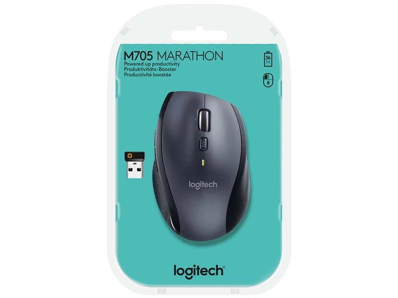 Gylden Rejse tiltale tilfredshed Computing :: Peripherals :: Mouse & Keyboards :: Logitech M705 MARATHON  WIRELESS MOUSE - Ultra.com.cy