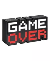 Διακοσμητικό Φωτιστικό “GAME OVER” 8-bit