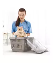 PET CARRIER WITH TOP OPENING