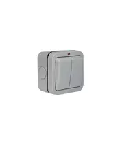 DOUBLE OUTDOOR SWITCH 2 WAY 20AX
