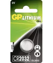 GP Lithium Button Cell CR2032 3V 210mAh 656.264UK