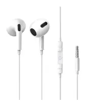Baseus Headphones In Ear Wired 3.5mm H17 White