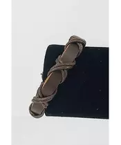 Leather Handmade Men's Bracelet "Brown -4"