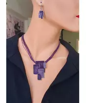 Necklace "Purple 1"