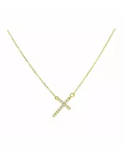 14k cross necklace