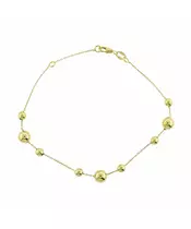 14K BALL BRACELET