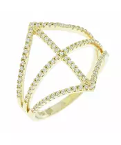 14K RING CZ