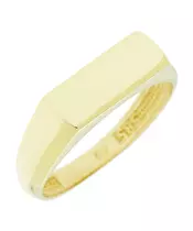 14K GOLD PLAIN RING