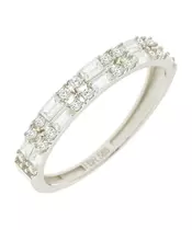 14K WHITE GOLD RING