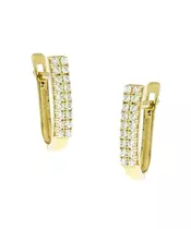 14K EARRINGS CZ