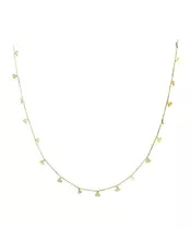 14K GOLD PLAIN NECKLACE