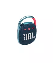 JBL Clip 4, Portable Bluetooth Speaker, Waterproof IP67 (Blue-Pink)