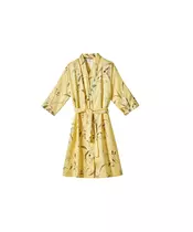 Blanc Des Vosges: Brindilles Sateen Kimono Size L