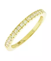 14K HALF ETERNITY RING