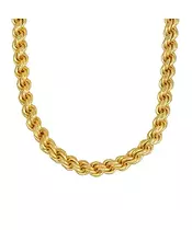 18K GOLD 60CM ROPE CHAIN