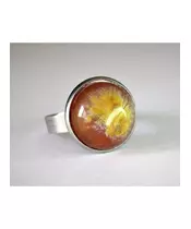 "Explosion of Light" Resin Art Ring