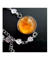 "Sun Light" Resin Art Chain Bracelet