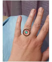 "Circle Pattern -2" Ring