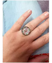 "Circle Pattern -1" Ring