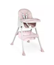 Παιδικό Κάθισμα Φαγητού 3 σε 1 Χρώματος Ροζ Ricokids Milo
