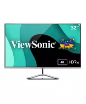 Viewsonic Monitor VX 32&#8221; 4K IPS Frameless Silver VX3276-4K-mhd