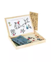 Εκπαιδευτικό Ξύλινο Παιχνίδι Montessori Σχήματα Jeux 2 Momes EA10282