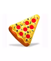 Φουσκωτό στρώμα Πίτσα Pizza για θάλασσα και πισίνα, Γίγας, μήκους 165 εκατοστά
