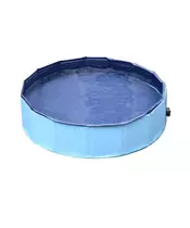 Αναδιπλούμενη Πισίνα για Κατοικίδια 120 x 30 cm Χρώματος Μπλε PawHut D01-004BU
