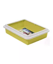 CAT LITTER TRAY WITH SCOOP