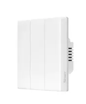 Sonoff T53C-WiFi Smart Wall Mechanical Switch 3-Button White