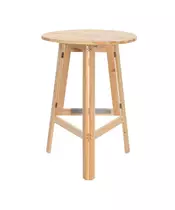 Πτυσσόμενο Ξύλινο Τραπέζι &#8211; Bar 75 cm Hoppline HOP1001194