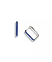 Hoops blue enamel - Stainless Steel