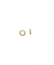 Mini hoops 8mm - Silver 925 Gold Plated