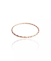 Bangle twist - Stainless Steel Rose Gold Plated