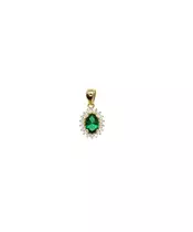 9ct Gold  - Diana Colored Pendant (Copy)