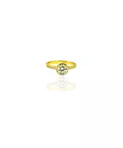 Cathedral Round Engagment Ring - 9ct Gold (Copy)