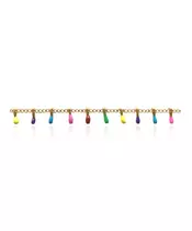 Bracelet Multicolored Bars - Stainless Steel Gold Plated