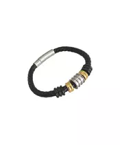 Men's Bracelet Triple Color - Stainless Steel