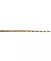 9ct Gold Bracelet - Curb chain thick