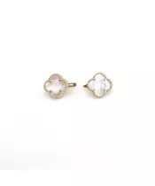 9ct Gold Earrings with Mother-of-pearl