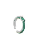 Ring Enamel Green - Silver 925