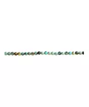 Anklet Green Turquoise - Silver 925 Gold Plated