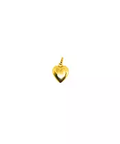 9ct Gold Necklace - Big Heart Pendant - No Chain(Only Pendant)