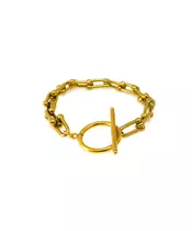 Bracelet Horseshoe - Stainless Steel Gold Plated