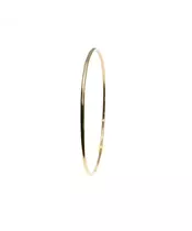 Thin Bangle in 18ct Gold - 6 cm