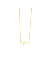 Necklace MAMA - Stainless Steel Gold Plated